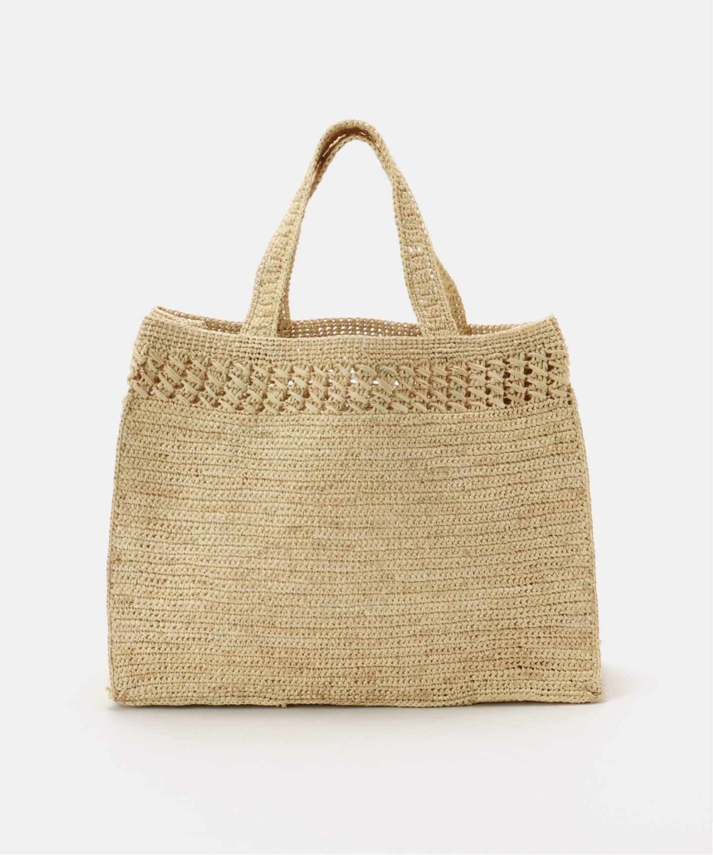 【SALE／30%OFF】JOURNAL STANDARD relume 【MADE IN MADA /メイドインマダ】 ESTELLE M BAG ジャーナル スタンダード レリューム バッグ トートバッグ ベージュ【送料無料】のサムネイル