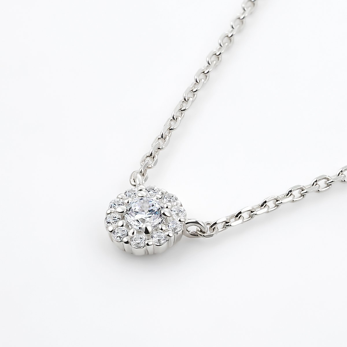 4℃ エターナルシルバー 一石 ネックレス ヨンドシー アクセサリー・腕時計 ネックレス シルバー【送料無料】