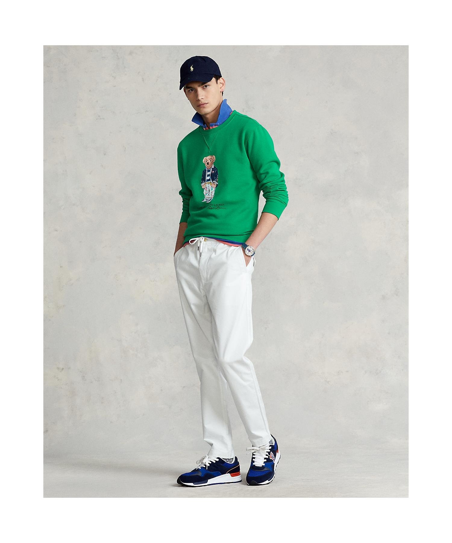 POLO RALPH LAUREN ストレッチ クラシック フィット Polo プレップスター パンツ ラルフローレン パンツ その他のパンツ ホワイト【送..