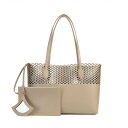【SALE/40%OFF】Sergio Rossi srMermaid Tote セルジオロッシ バッグ ハンドバッグ ベージュ【送料無料】