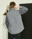 【SALE/40%OFF】KELEN 「KELEN MENS / ケレン メンズ」 1/3 SWITCH SHIRT KANGA ビーアパートメント トップス シャツ・ブラウス ブラック ネイビー【送料無料】