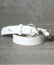 【SALE/1%OFF】MARUKAWA ベルト シルバーフック バックル レディース 30mm マルカワ ファッション雑貨 ベルト ブラック シルバー ホワイ...