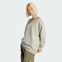 【SALE/20%OFF】adidas 【公式】アディダス adidas ウォッシュ オフショルダースウェット アディダス トップス スウェット・トレーナー グリーン【送料無料】