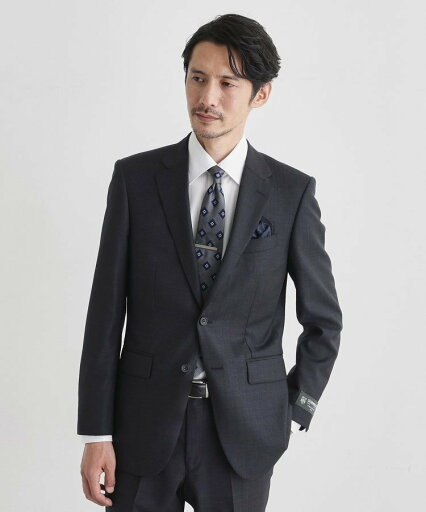 TAKEO KIKUCHI オルタネートストライプ スーツ タケオキクチ スーツ・フォーマル セットアップスーツ ネイビー グレー【送料無料】 TAKEO KIKUCHI オルタネートストライプ スーツ タケオキクチ スーツ・フォーマル セットアップスーツ ネイビー グレー【送料無料】