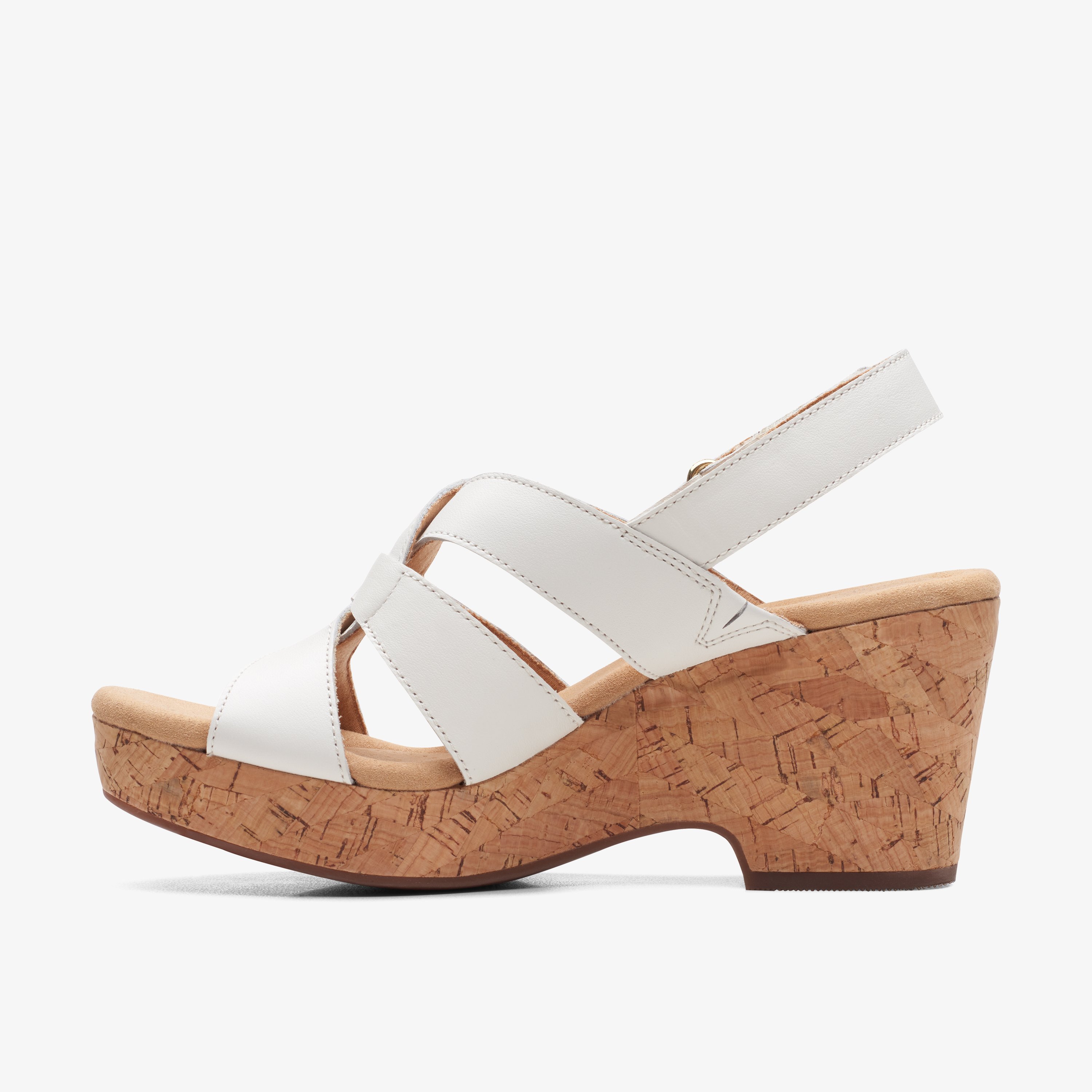 Clarks Giselle Beach クラークス シューズ・靴 サンダル ホワイト【送料無料】