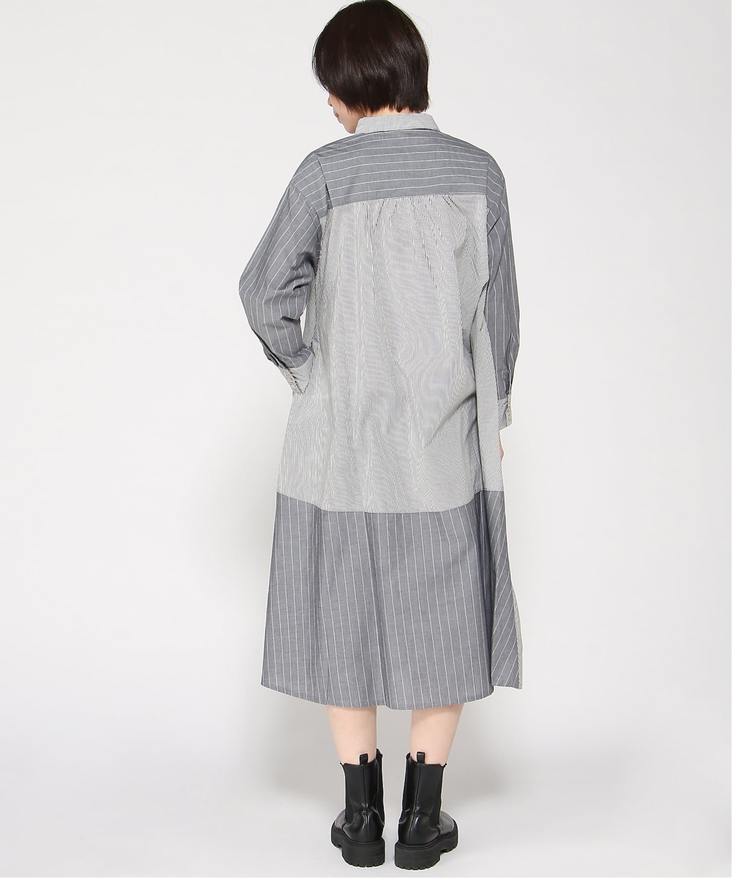 cloudnine cloudnine/ワンピース クラウドナイン ワンピース・ドレス ワンピース ブルー ブラック【送料無料】