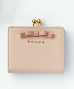 TOCCA TINY RIBBON BIFOLD WALLET 2つ折り財布 トッカ 財布 ポーチ ケース 財布 ピンク ブラック【送料無料】