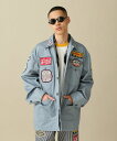 アヴィレックス ブルゾン メンズ 【SALE／30%OFF】AVIREX ANTIFOULING COVERALL JACKET / アンチフォーリング カバーオール ジャケット アヴィレックス ジャケット・アウター ブルゾン・ジャンパー ブルー ブラック ブラウン カーキ【送料無料】