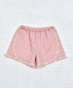 【SALE/60%OFF】fillot de bebe reduction 綿レースフリルショートパンツ(70~90cm) ベベ オンライン ストア パンツ その他のパンツ ピンク ベージュ
