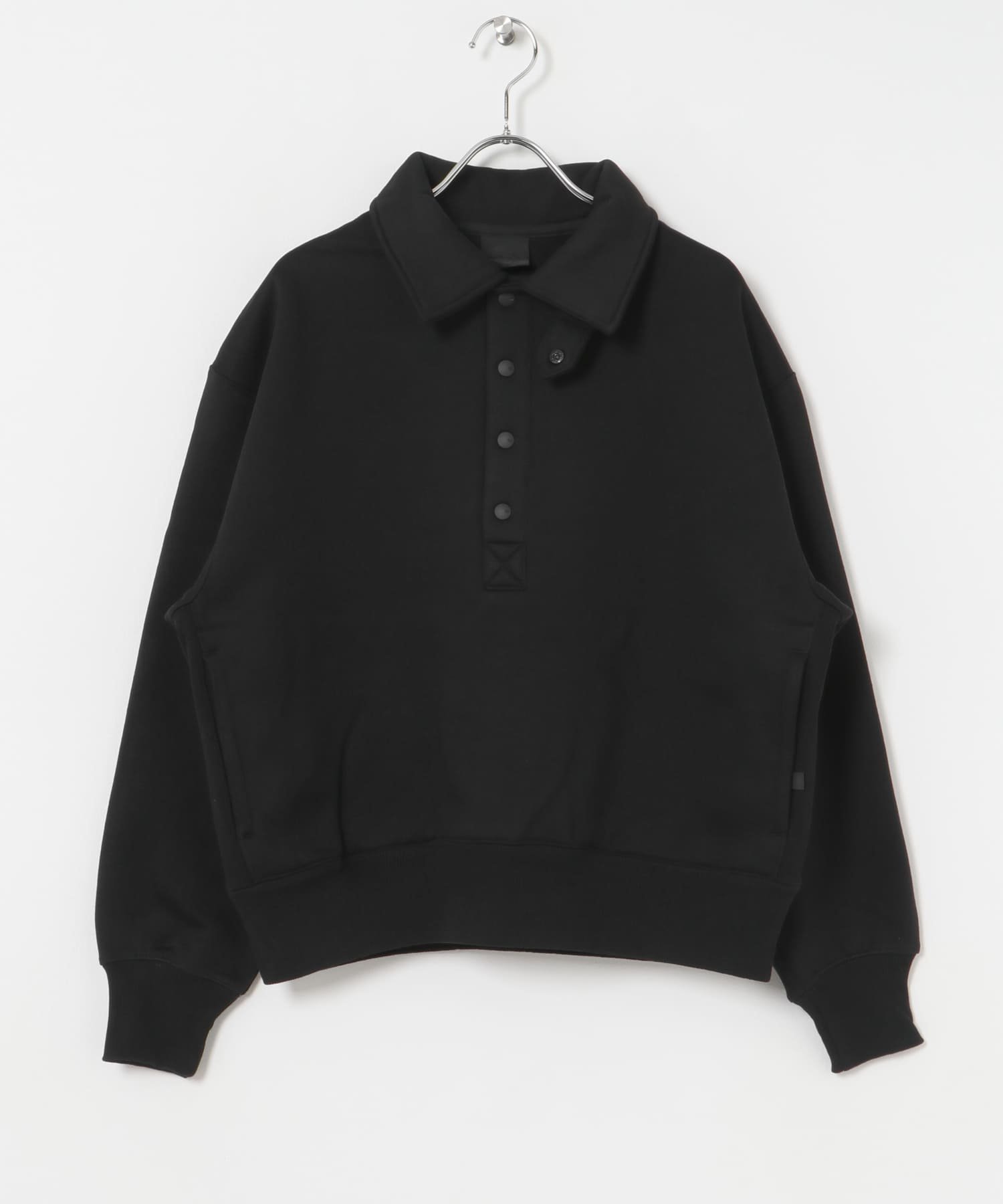 BUYERS SELECT DAIWA PIER39 Ws TECH SWEAT SNAP PULLOVER ユーアールビーエス トップス カットソー・Tシャツ グレー ブラック ホワイト