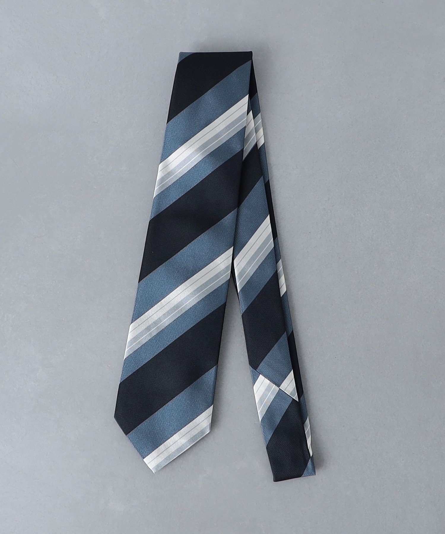 UNITED ARROWS マルチストライプ ネクタイ ユナイテッドアローズ スーツ・フォーマル ネクタイ・蝶ネクタイ パープル ネイビー【送料無料】のサムネイル