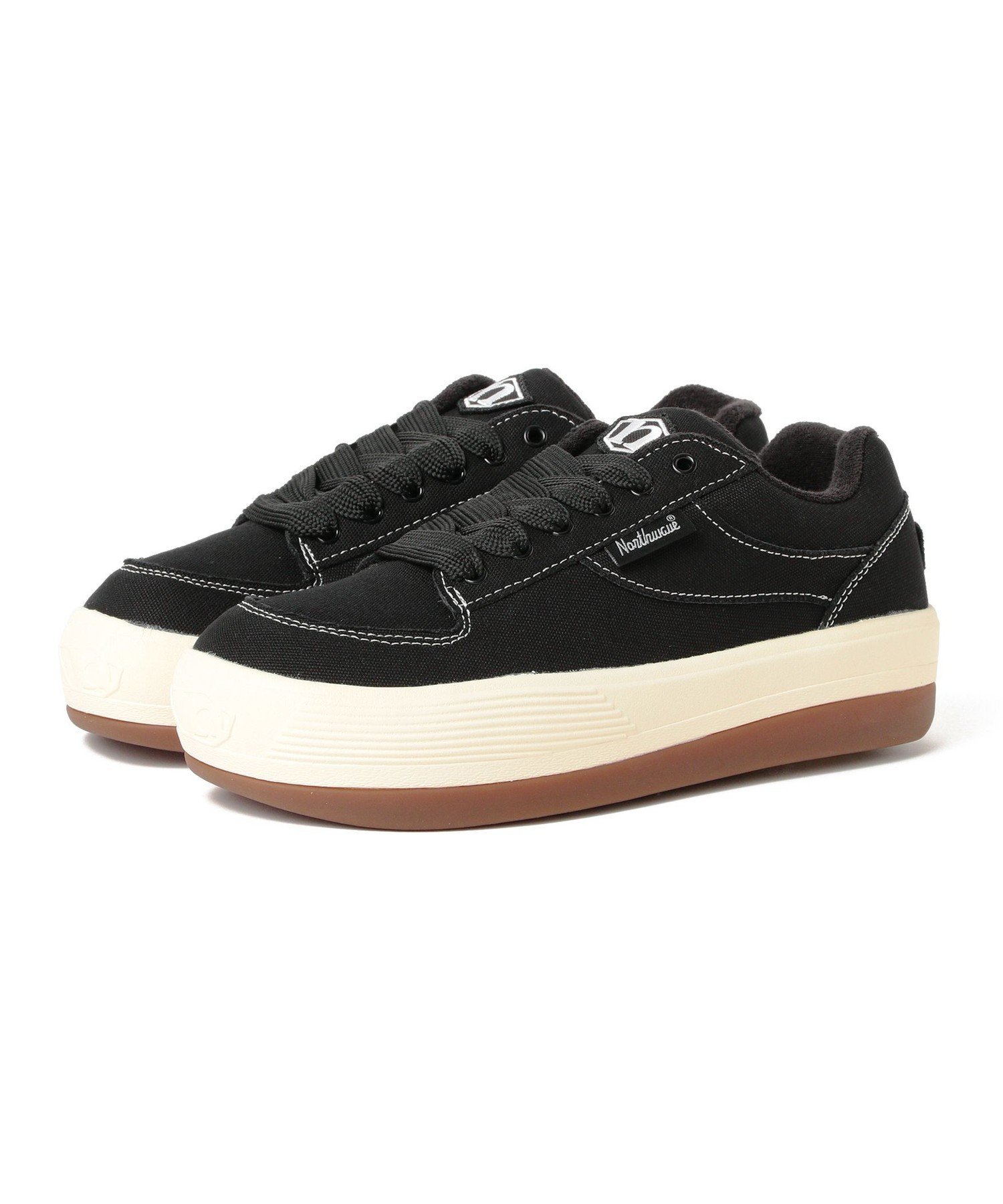 BEAMS NORTH WAVE / ESPRESSO CANVAS ビームス メン シューズ・靴 スニーカー ブラック【送料無料】