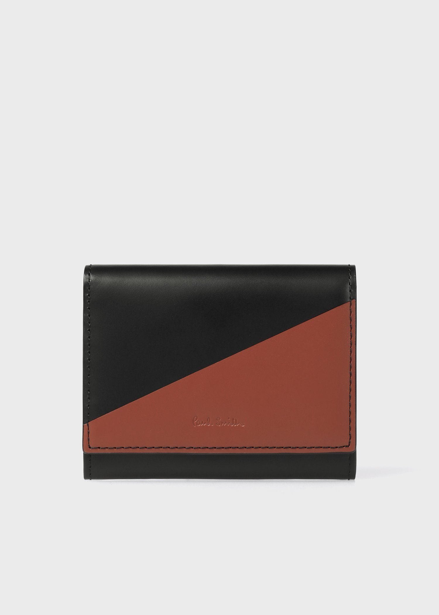 【SALE／30%OFF】Paul Smith コンビネーション 名刺入れ ポール・スミス 財布・ポーチ・ケース 財布 ネイビー ブラック【送料無料】