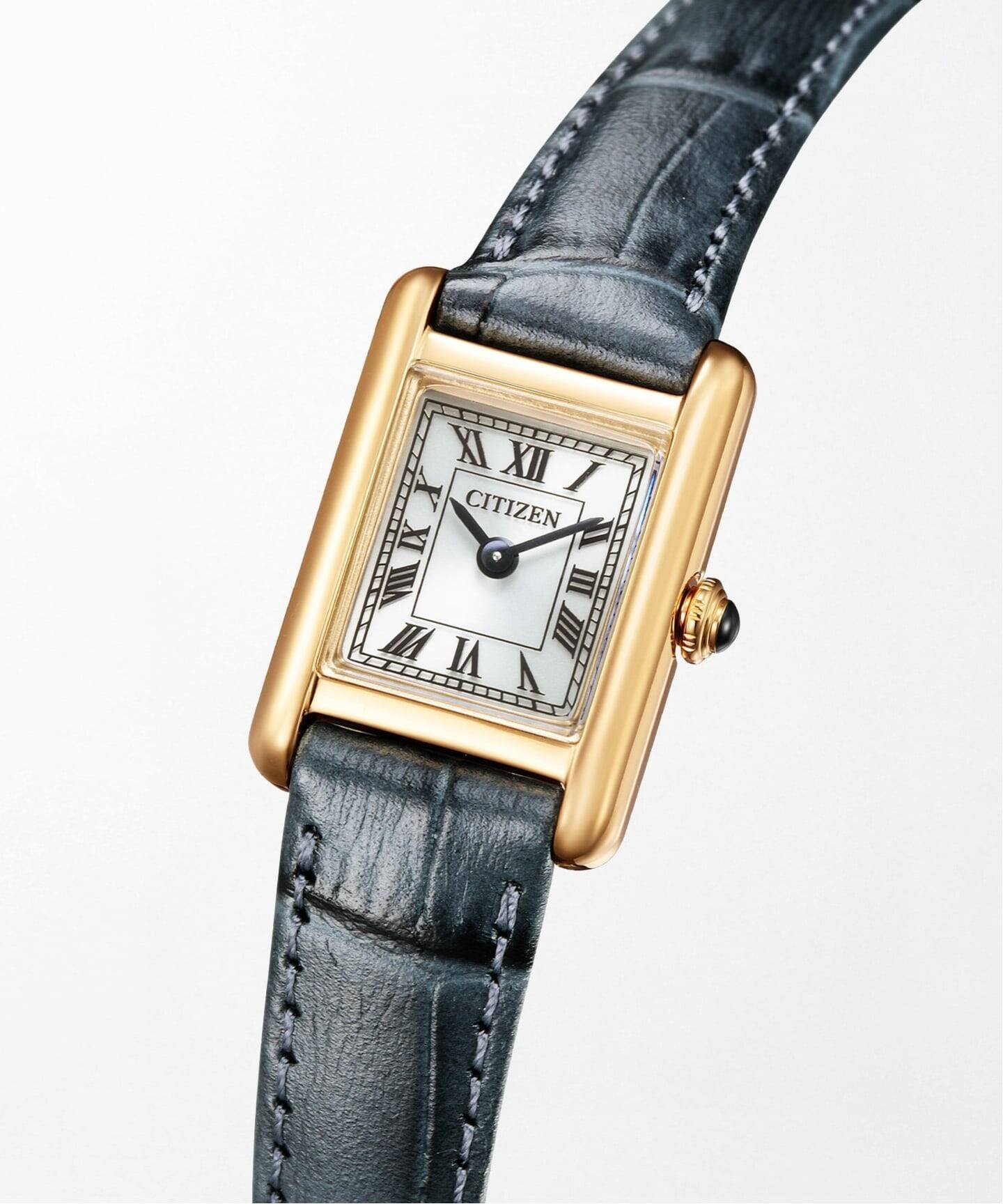 HIROB CITIZEN Kii Classic Square Kii EG2799-18W Warm gold ヒロブ アクセサリー・腕時計 腕時計【送料無料】