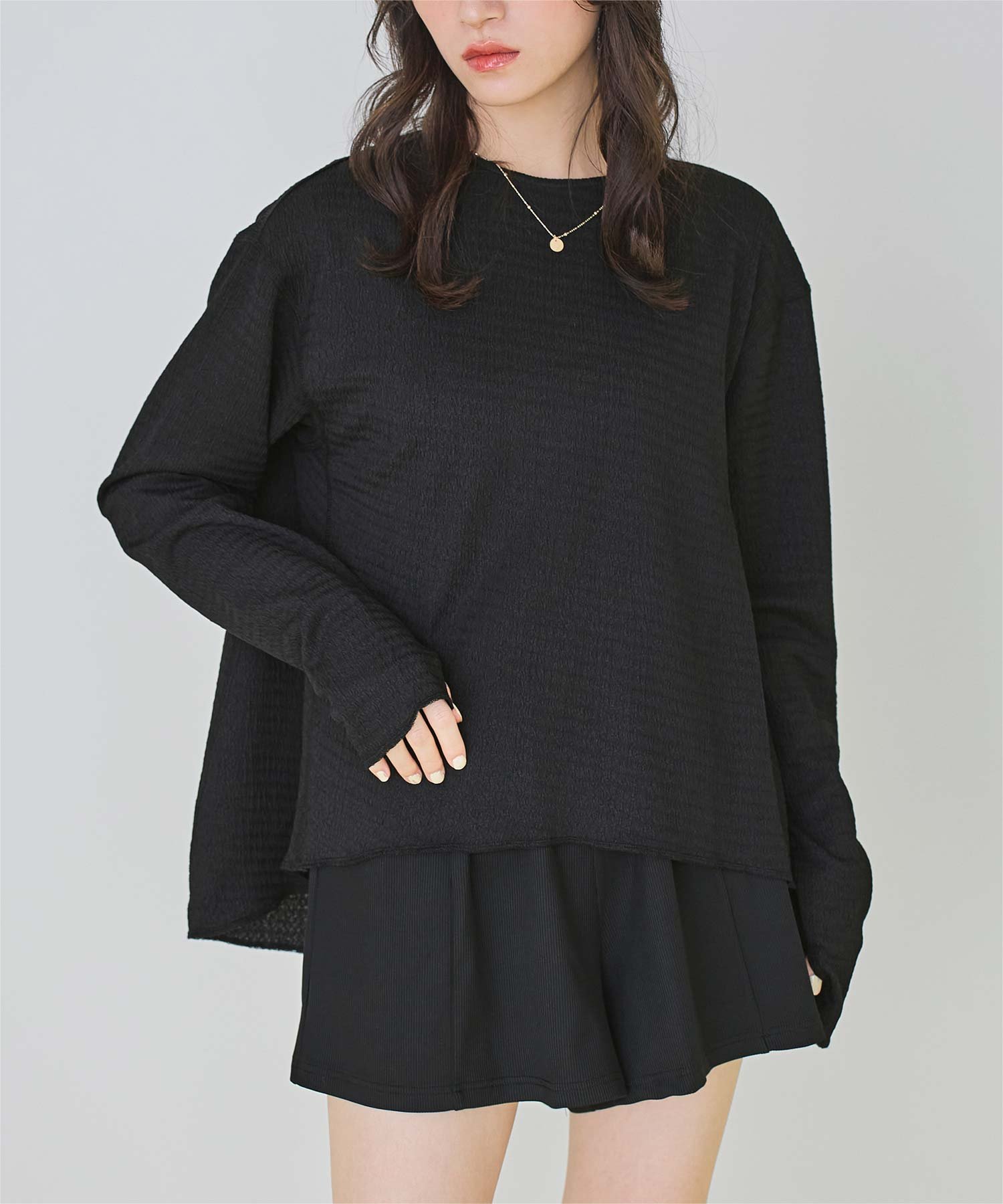 【SALE／20%OFF】SEA DRESS 4点セット / ヘムライン ラッシュガード ビキニ / 水着...