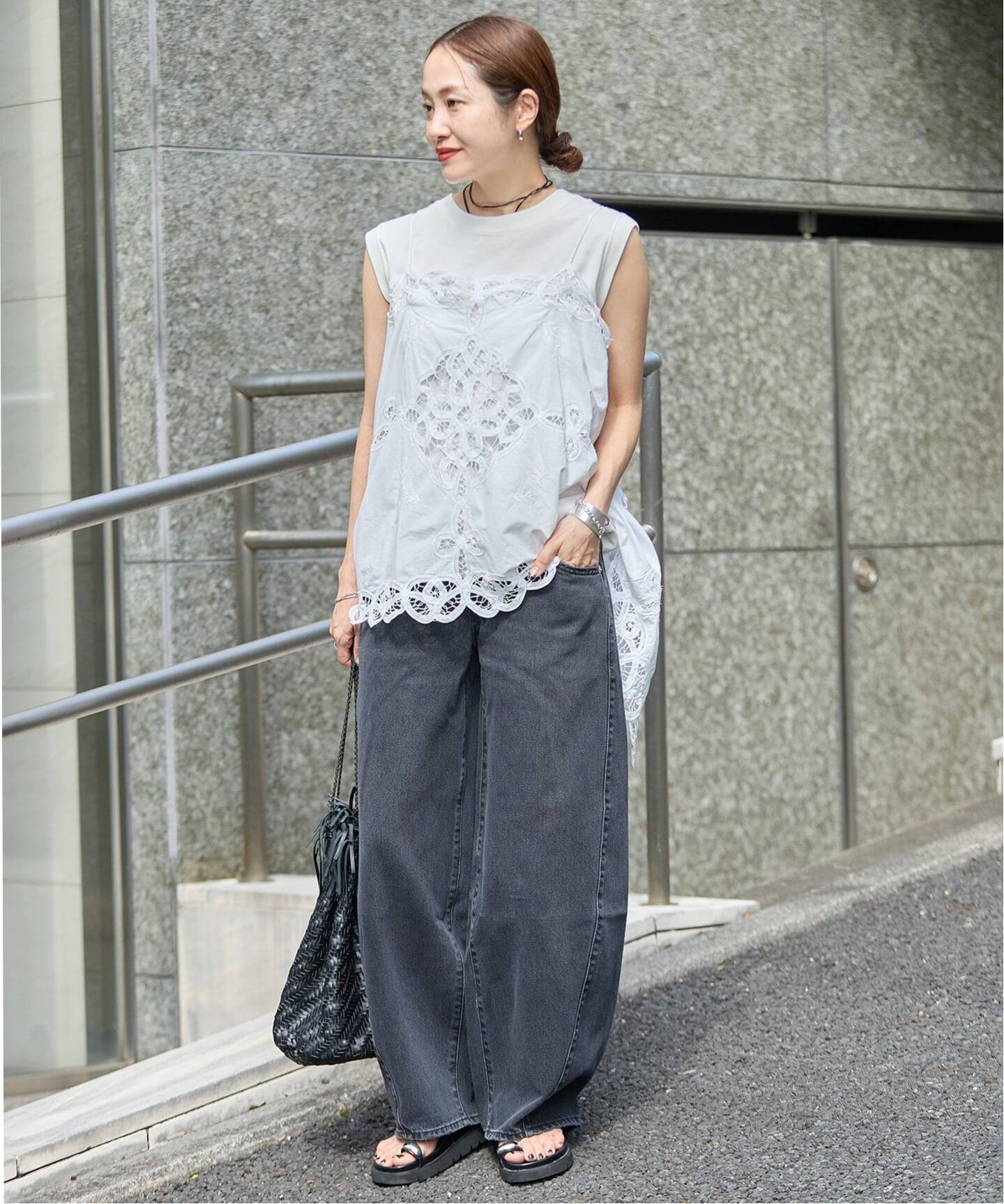 JOURNAL STANDARD 《追加 / 新色》別注【LEVI'S(R)】for JS SUPER BAGGY BARREL FULL ジャーナル スタンダード パンツ ジーンズ・デニムパンツ ブラック