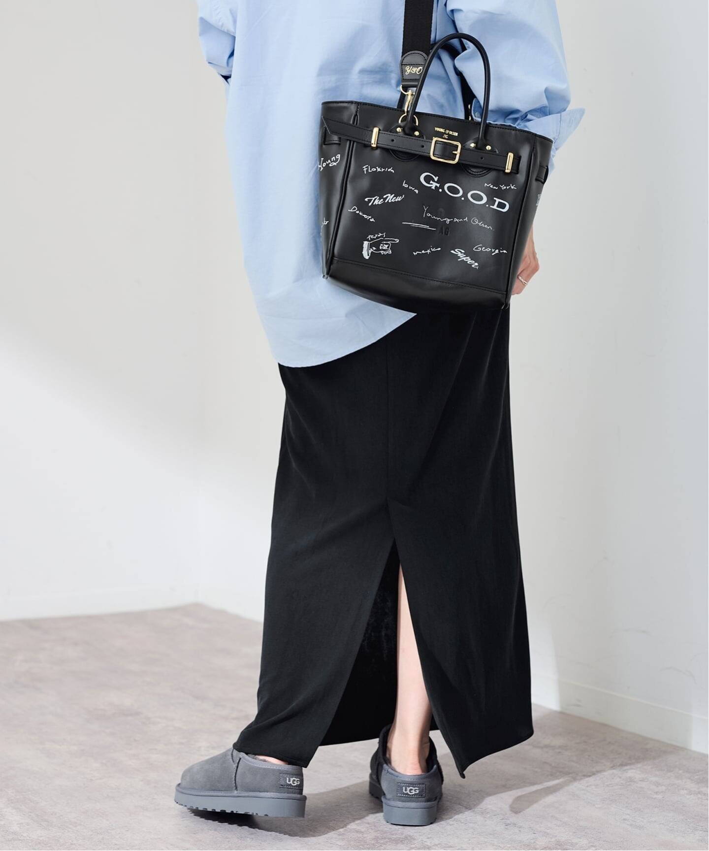 FRAMeWORK ≪予約≫HTキュプラジャージーマーメイドスカート フレームワーク スカート ロング・マキシスカート ベージュ ブラック カーキグリーン【送料無料】