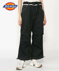 【SALE/60%OFF】Dickies DICKIES/(U)DRAWSTRING WIDE BALLOON CARPAINTER’S PANT ハンドサイン パンツ その他のパンツ イエロー ブラック ホワイト ブルー パープル