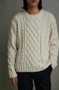 【SALE/50%OFF】AZUL BY MOUSSY シェニールケーブルニット アズールバイマウジー トップス ニット グレー レッド ホワイト ブラック ブ...
