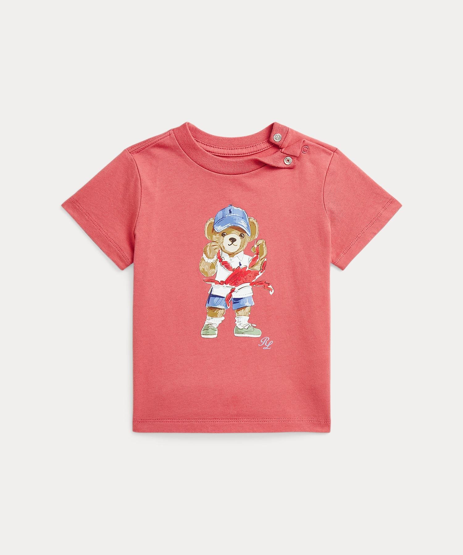 POLO RALPH LAUREN (ベビー)Polo ベア コットン ジャージー Tシャツ ラルフローレン トップス カットソー・Tシャツ レッド【送料無料】のサムネイル