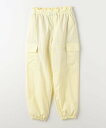 【SALE/50%OFF】UNITED ARROWS green label relaxing TJ タスラン カーゴパンツ 140cm-160cm ユナイテッドアローズ アウトレット パンツ その他のパンツ ブルー グレー グリーン(4)