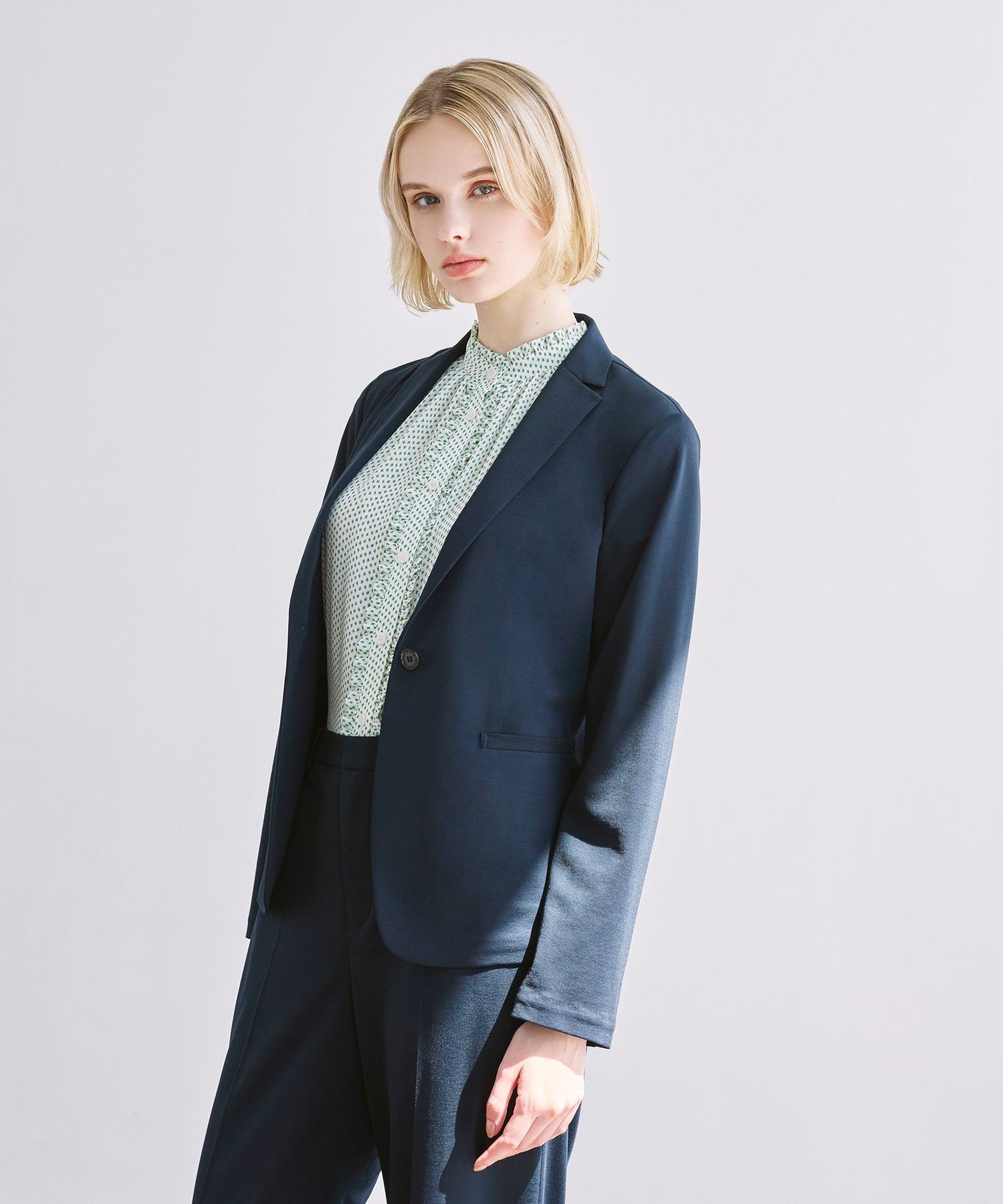 【SALE／51%OFF】MACKINTOSH LONDON サマーポンチジャケット マッキントッシュ ロンドン ジャケット・アウター その他のジャケット・アウター ネイビー ベージュ【送料無料】