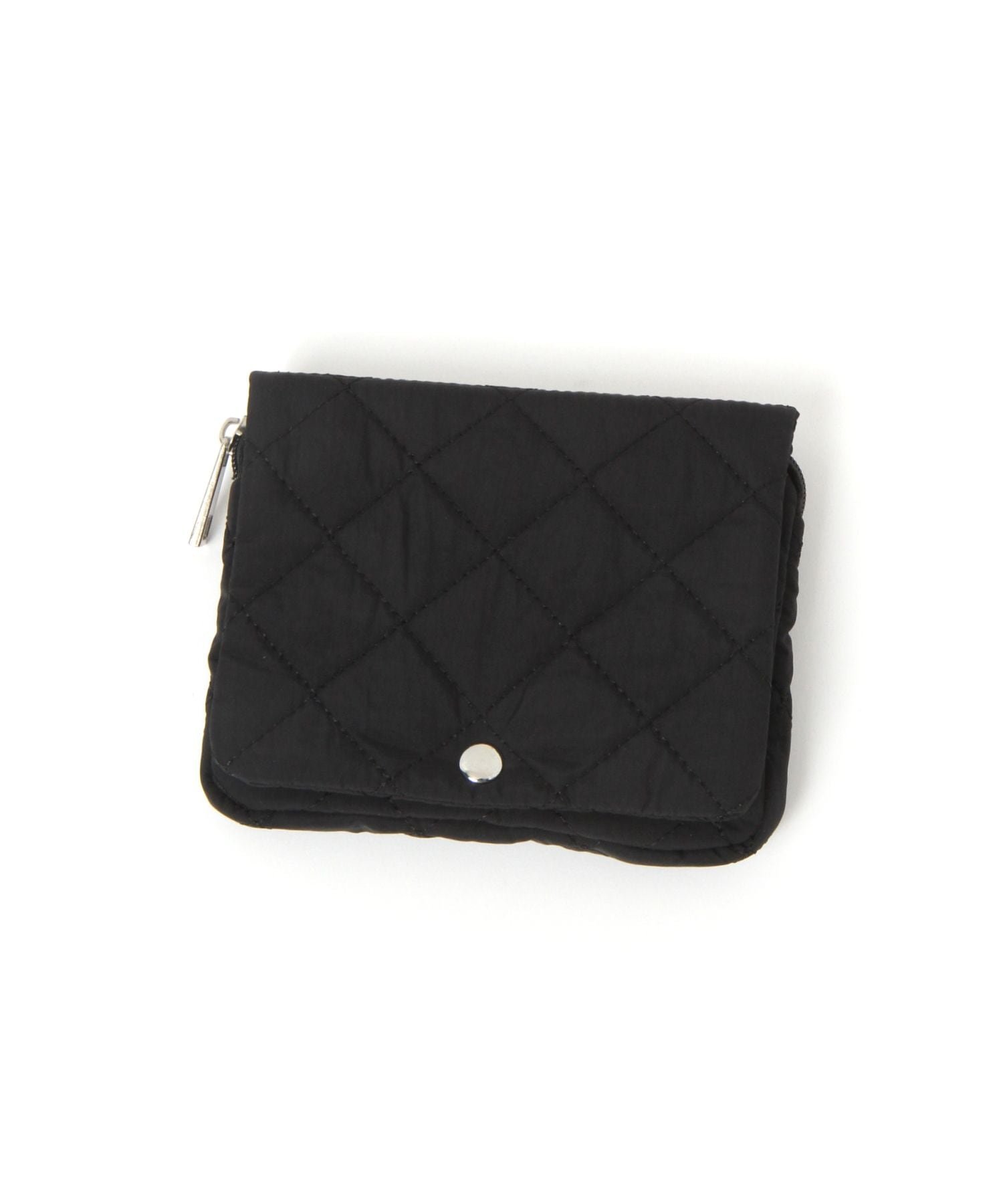 GLOBAL WORK キルティングミラーポーチ/599560 グローバルワーク 財布・ポーチ・ケース ポーチ ブラッ..