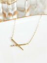 Phoebe Phoebe【K10】プレシャスクロスダイヤモンドネックレス ジュエルアディクト アクセサリー・腕時計 ネックレス ゴールド【送料無料】(4)
