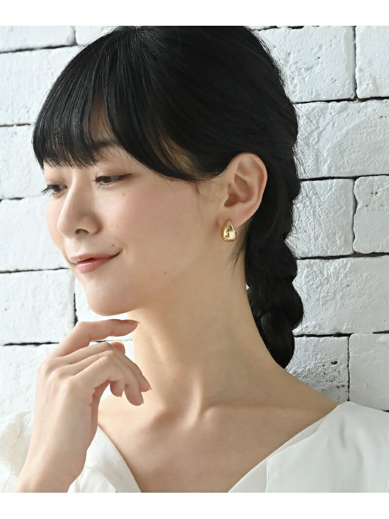【SALE／70%OFF】colleca la しずくワンタッチピアス コレカラ アクセサリー・腕時計 ピアス ゴールド シルバーのサムネイル
