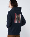 【SALE／50%OFF】TOMMY HILFIGER (M)TOMMY HILFIGER(トミーヒルフィガー) アイコンバックパッチパーカー トミーヒルフィガー トップス スウェット・トレーナー ネイビー ピンク ホワイト【送料無料】