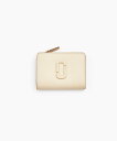 マークジェイコブス ポーチ（レディース） MARC JACOBS 【公式】THE LEATHER COVERED J MARC MINI COMPACT WALLET/ザ レザー カバード Jマーク ミニ コンパクト ウォレット 二つ折り財布 ミニ財布 マーク ジェイコブス 財布・ポーチ・ケース 財布【送料無料】