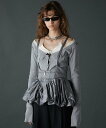 【SALE/30%OFF】PRANK PROJECT バルーンペプラムチュニック / Balloon Peplum Tunic プランク プロジェクト トップス...