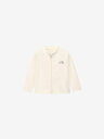 THE NORTH FACE 【公式】ロングスリーブフルジップサンシェードジャケット(ベビー) ザ・ノース・フェイス 水着・スイムグッズ ラッシュガード ホワイト【送料無料】