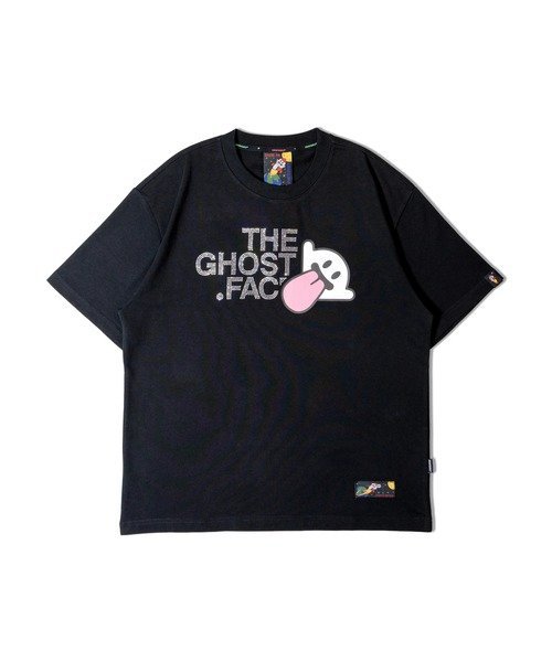 SELECT BRANDS GRAF&WU/グラフアンドウー THE N××H F××E-SSTEE(MENS) ジャックローズ トップス カットソー・Tシャツ ブラック ピンク