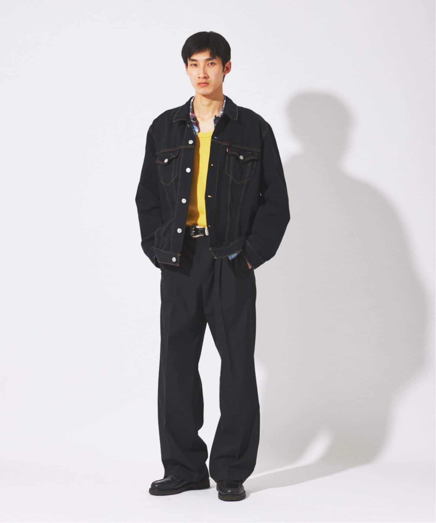 JOURNAL STANDARD LEVI'S(R) / リーバイス(R) タイプ3 トラッカージャケット 後染めカスタム ジャーナル スタンダード ジャケット・アウター デニムジャケット ブラック【送料無料】