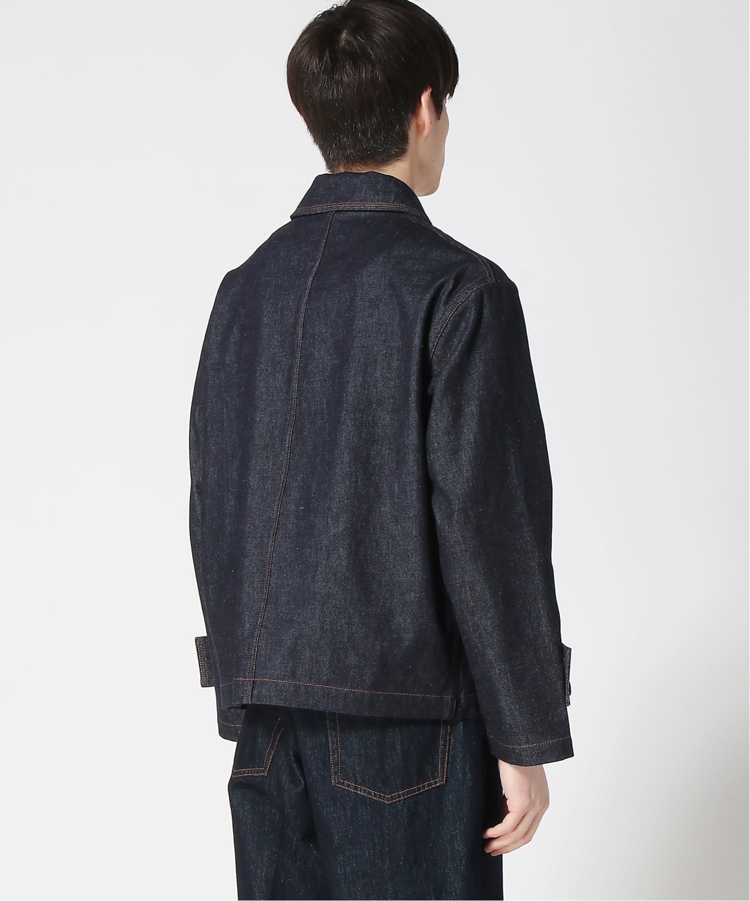 MACKINTOSH (M)【マッキントッシュ公式】HUMBIE SL DNM SHORT GTS マッキントッシュ ジャケット・アウター デニムジャケット ネイビー【送料無料】