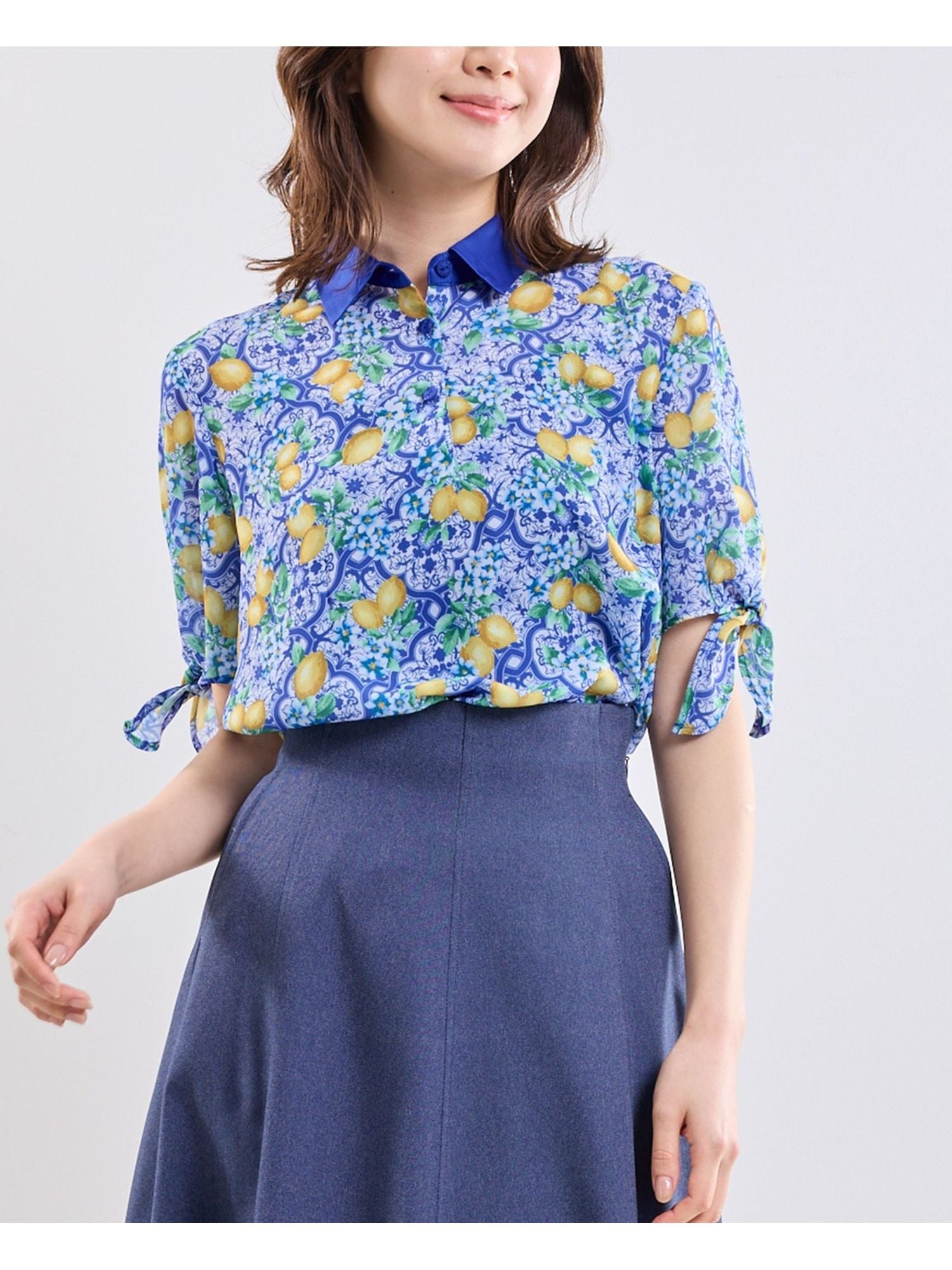 新品未使用タグ付き。レモンコレクション♡ブラウス rx0910-02_1.jpg