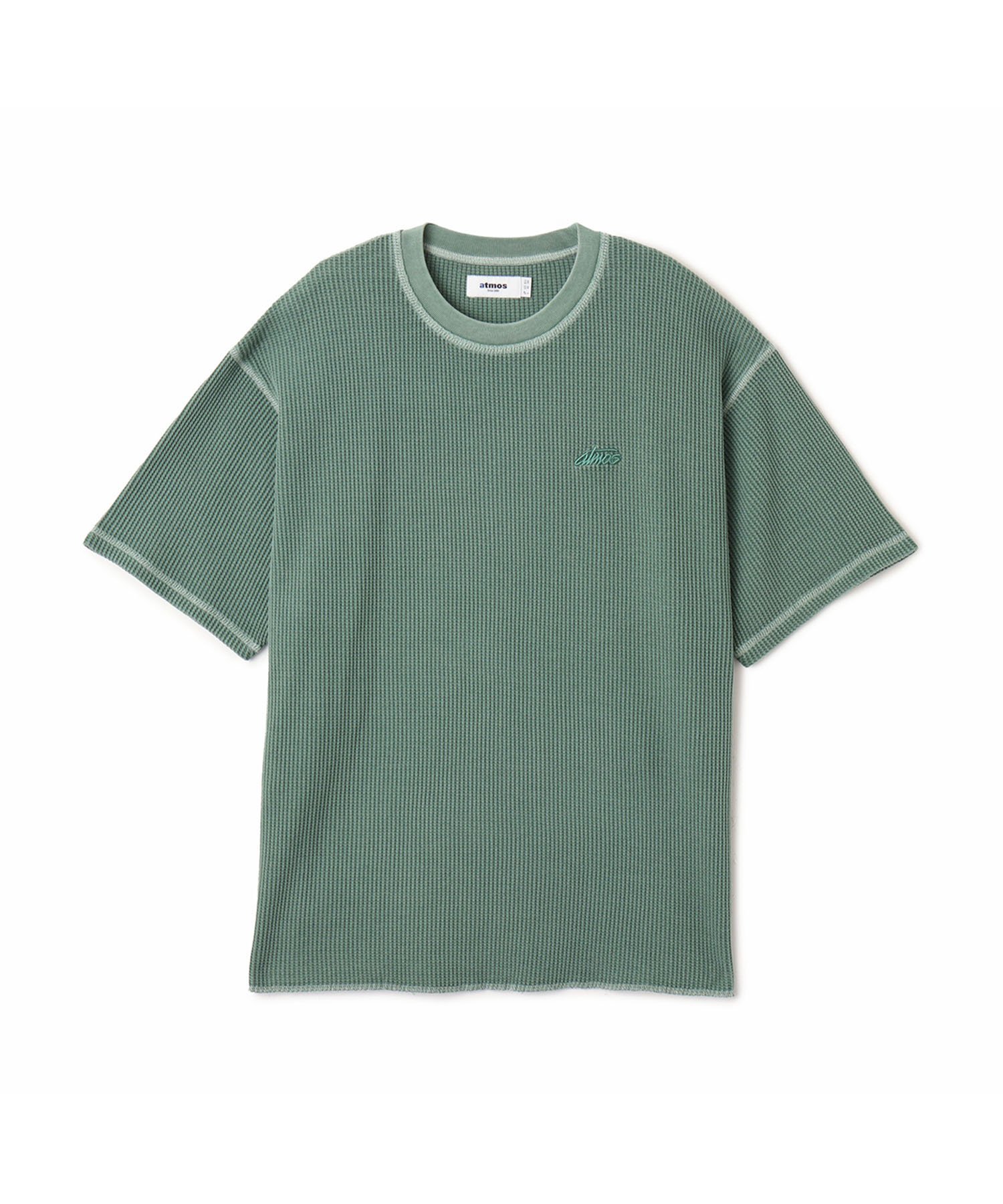 atmos atmos Waffle SS T-shirt LIGHT GREEN アトモス トップス カットソー・Tシャツ