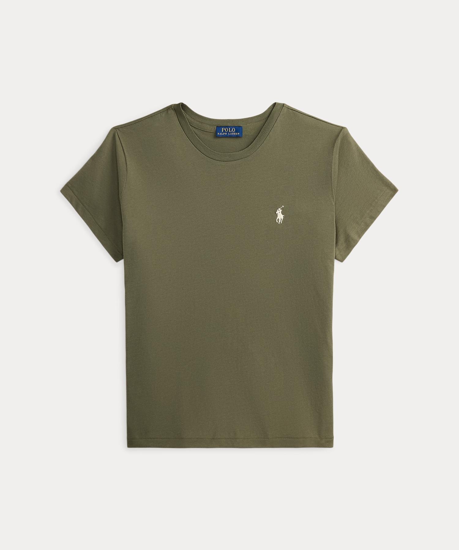 クラシック フィット コットン ジャージー クルーネック Tシャツ ラルフローレン トップス カットソー・Tシャツ グリーン