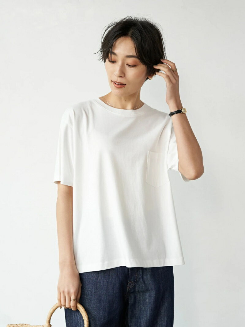 【SALE／30%OFF】AMERICAN HOLIC 18col.クルーネックカットプルオーバー1 アメリカン ホリック トップス カットソー・Tシャツ ブラウン ベージュ ピンク ブラック グレー ホワイト ネイビー ブルー カーキグリーンのサムネイル