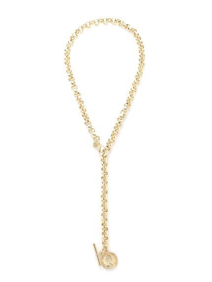 【SALE／50%OFF】SNIDEL バリエモチーフチェーンネックレス スナイデル アクセサリー・腕時計 ネックレス レッド【送料無料】のサムネイル