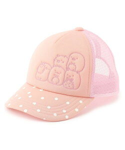 SHOO・LA・RUE 【すみっコぐらし】メッシュCAP シューラルー 帽子 キャップ ピンク パープル