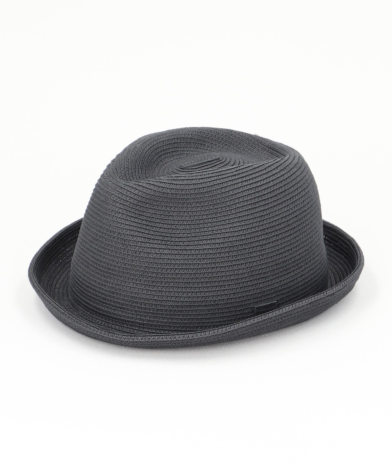 CA4LA WASHABLE BRAID HAT SB6 カシラ 帽子 ハット ブラック ベージュ グレー【送料無料】