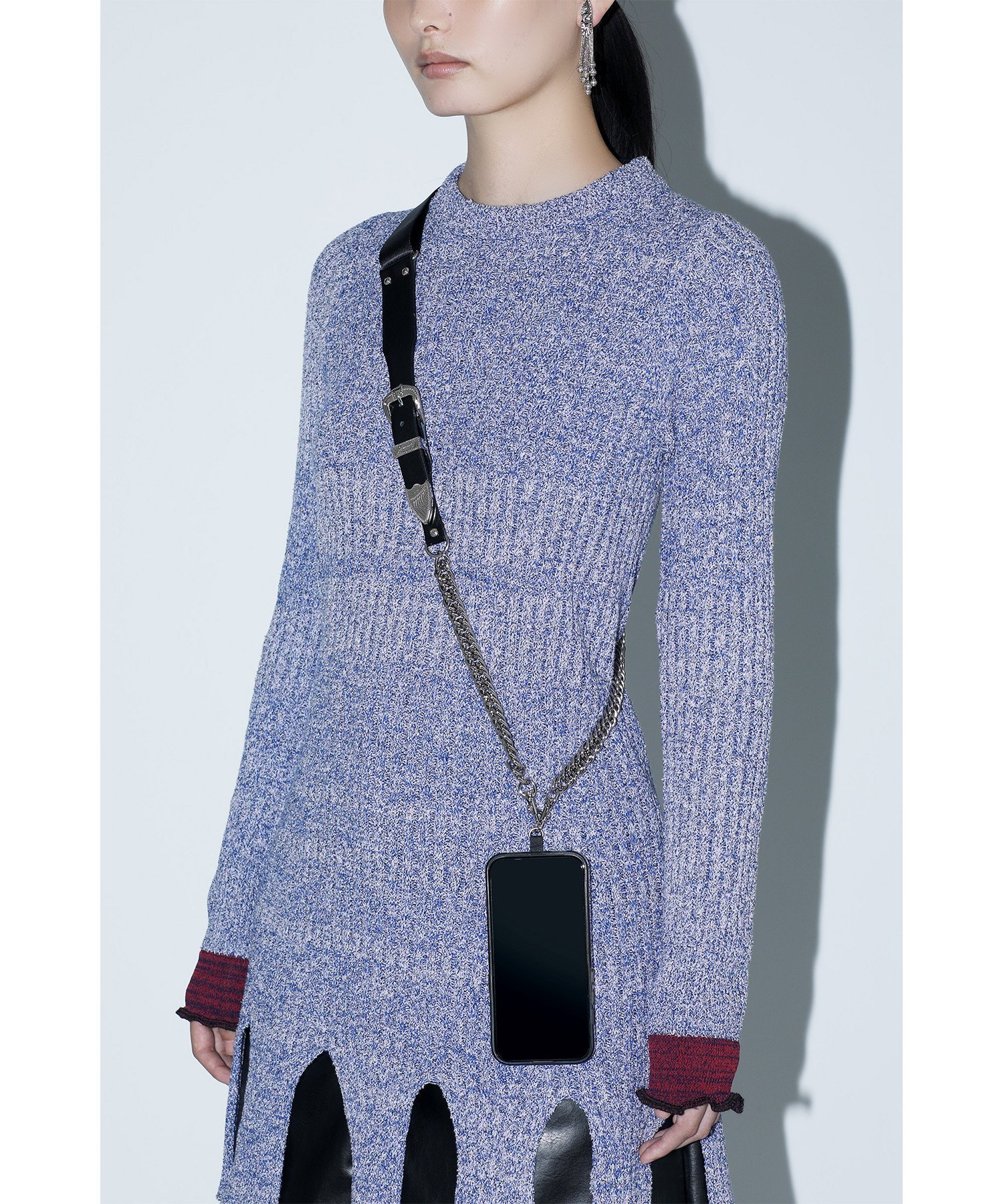 TOGA TOO Nylon phone strap トーガ スマホグッズ・オーディオ機器 その他のスマホグッズ・オーディオ機器 ブラック【送料無料】のサムネイル