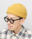 QUARTER GALLERY ニット帽 メンズ ニットキャップ 帽子 ニットワッチ 無地 シンプル 秋 冬 エー.エム.エス. 帽子 ニット帽・ビーニー イエ...
