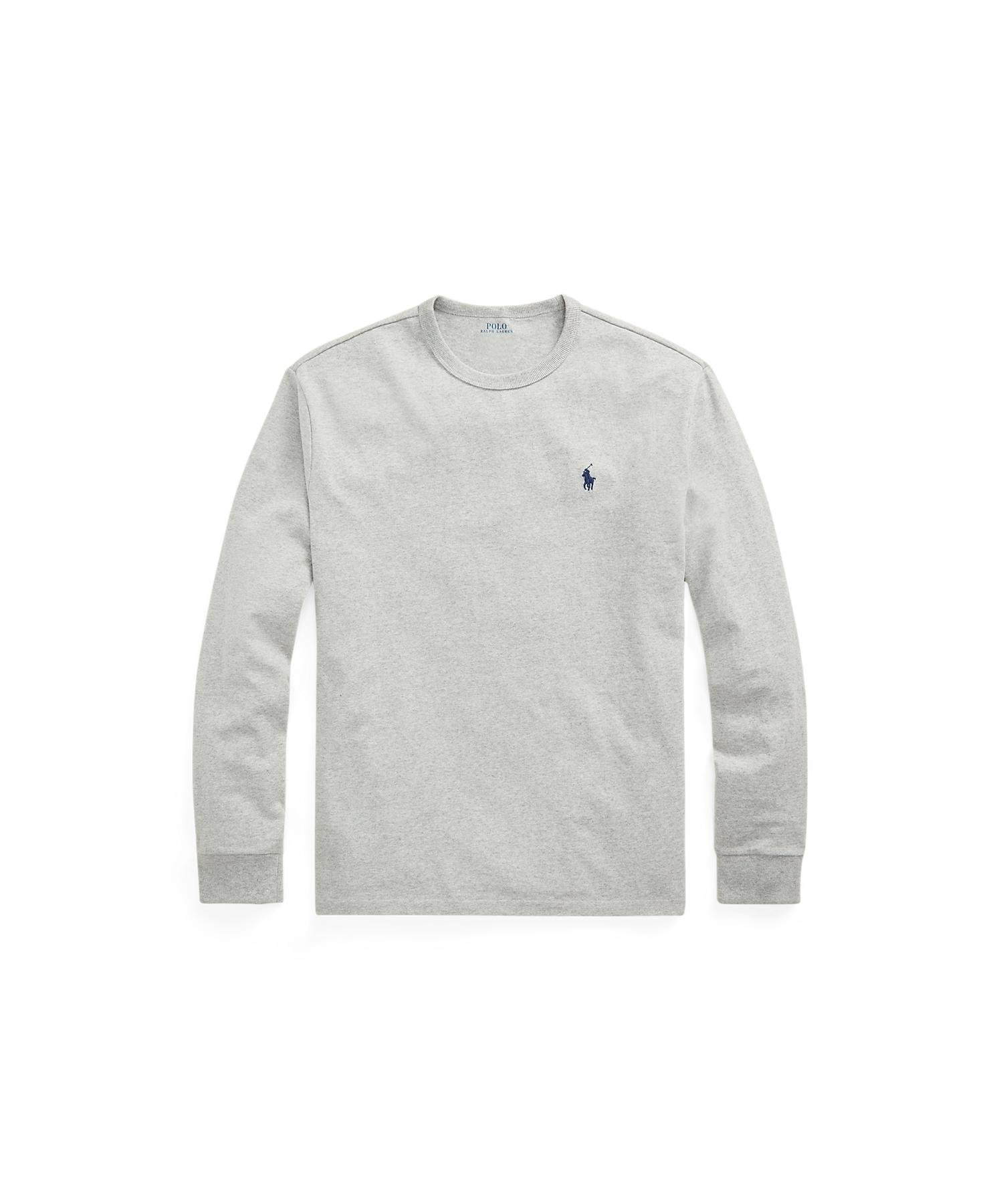 クラシック フィット ジャージー ロングスリーブ Tシャツ ラルフローレン トップス カットソー・Tシャツ グレー