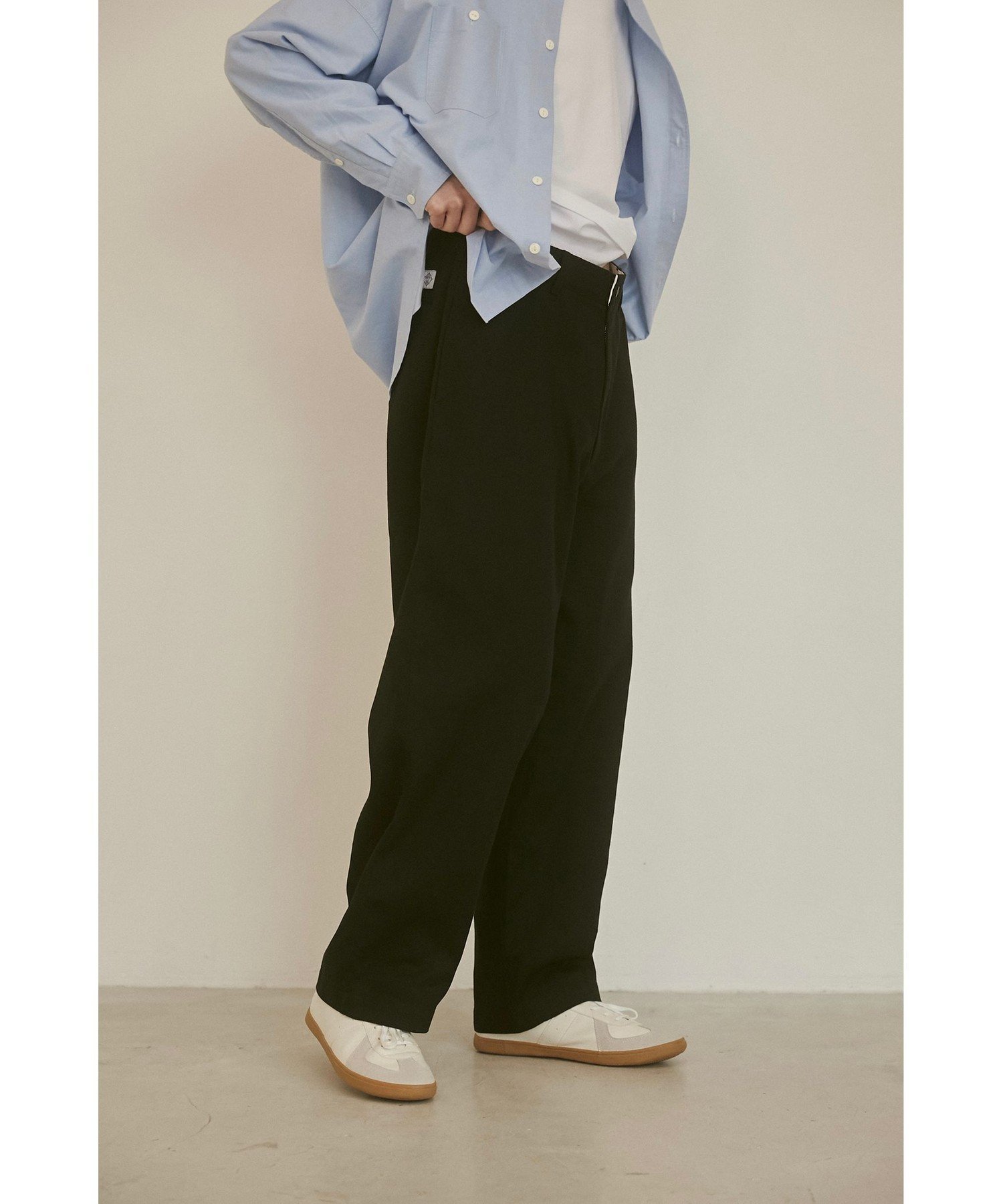 【PARKING】CHINO WIDE PT コーエン パンツ チノパンツ ベージュ ブラック