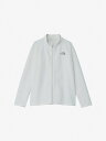 THE NORTH FACE 【公式】ロングスリーブサンシェードフルジップジャケット(キッズ) ザ・ノース・フェイス 水着・スイムグッズ ラッシュガード ホワイト【送料無料】