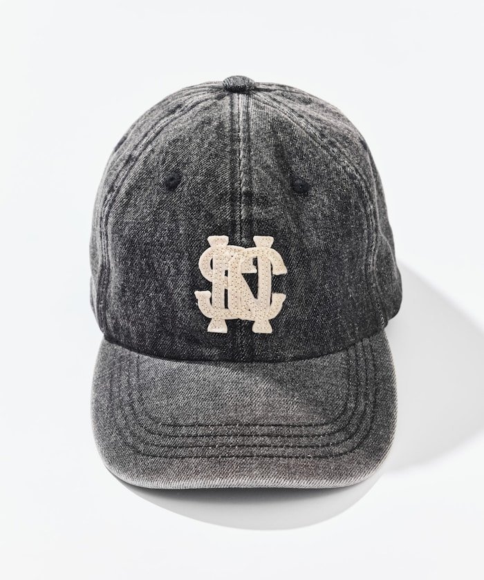 NAUTICA フェード加工 デニム NSC ロゴキャップ フリークスストア 帽子 キャップ ネイビー ブラック【送料無料】