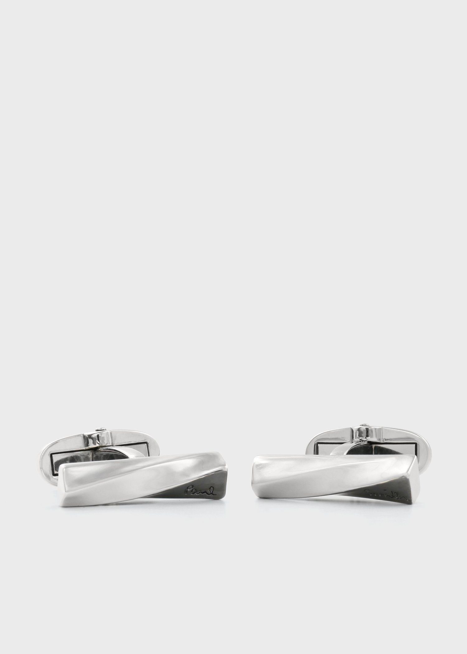 Paul Smith ブラック ツイストコンビ カフス ポール・スミス アクセサリー・腕時計 その他のアクセサリー・腕時計 ブラック【送料無料】